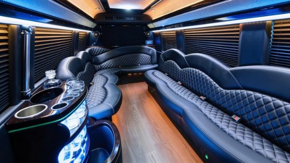 lubbock sprinter limousine interior