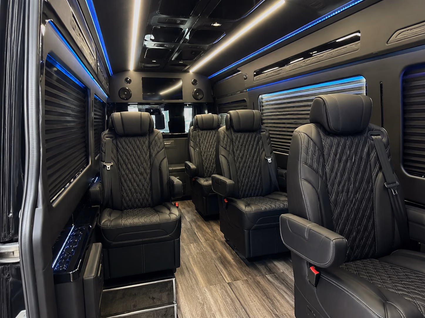 daily employee shuttle sprinter vans for recurring commuter routes in lubbock