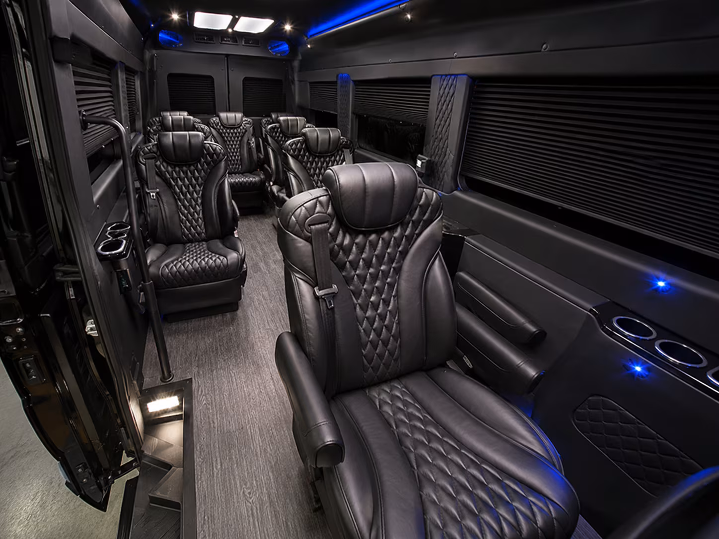 lubbock 12 passenger sprinter van inside