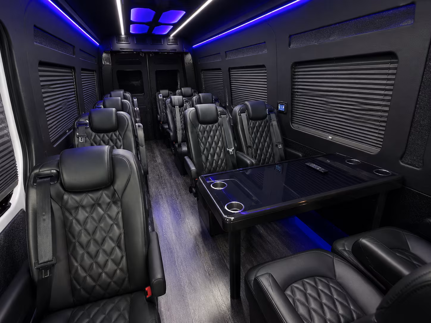 lubbock 15 passenger sprinter van inside
