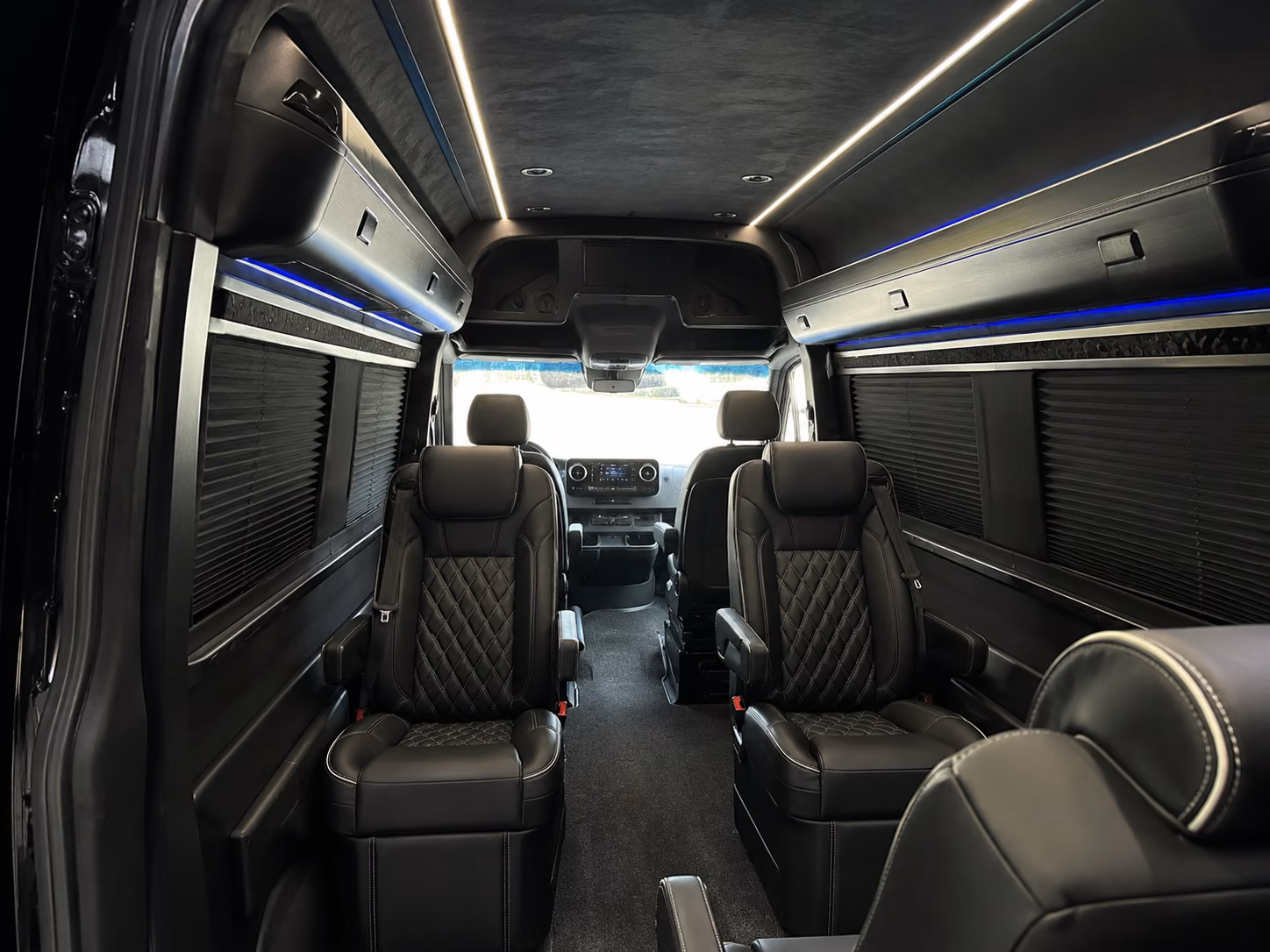 lubbock 15 passenger sprinter van interior