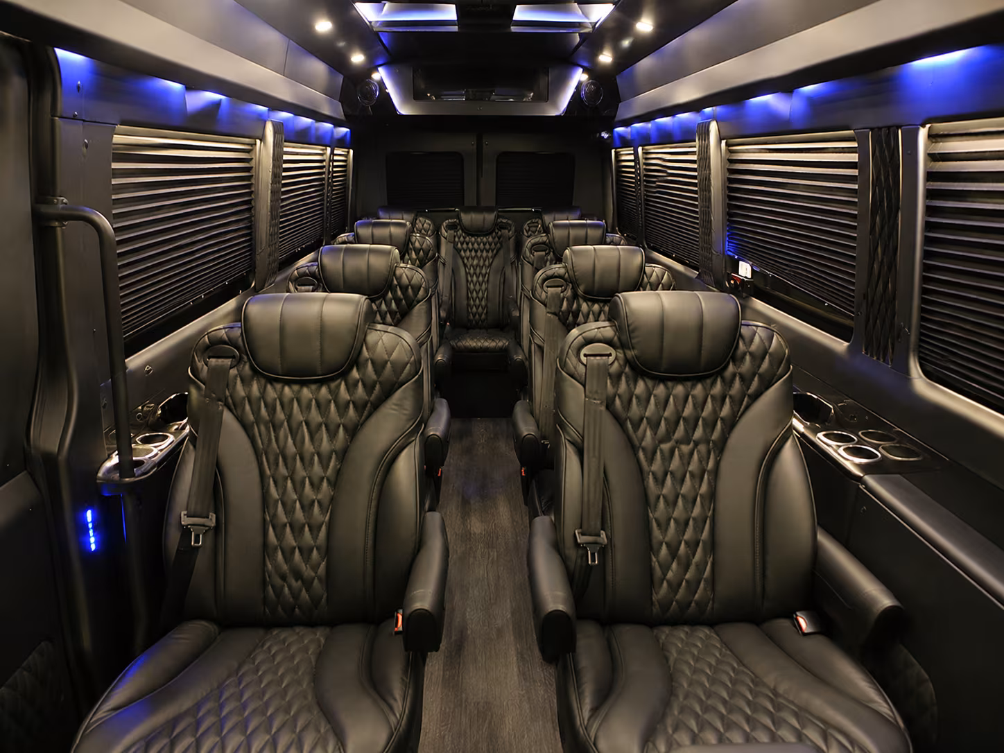 lubbock 8 passenger sprinter van interior