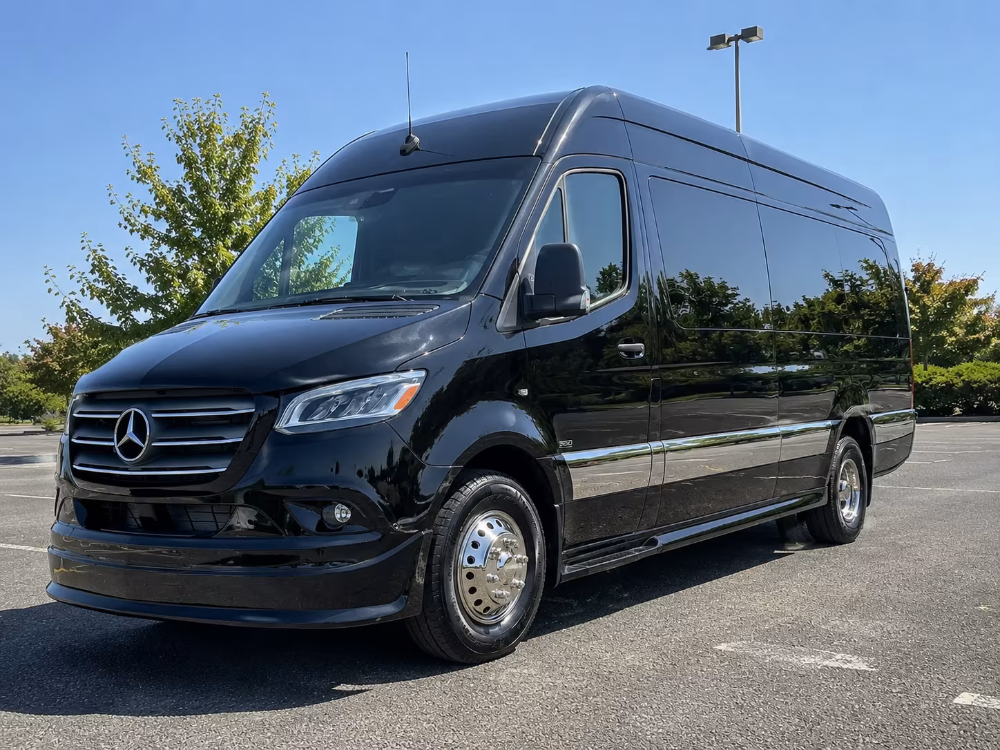lubbock sprinter van booking step 1